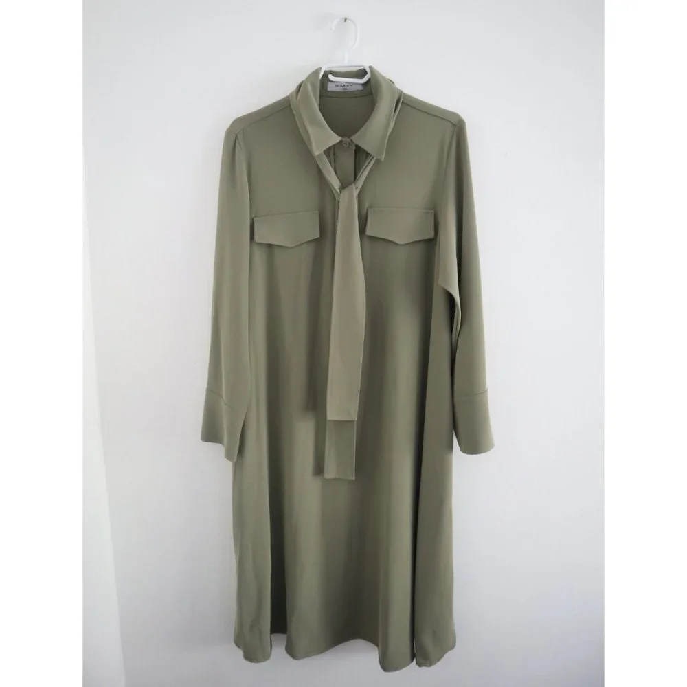 Brian Bailey Shirt Dress with Self Belt - Picture 6 of 11